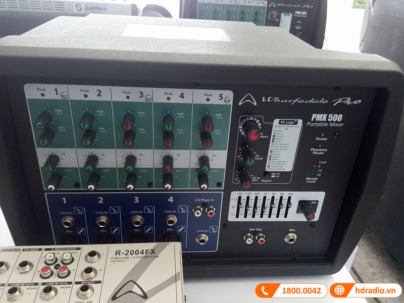 Mixer Wharfedale PMX 500 Chính Hãng, Mua Nhiều!