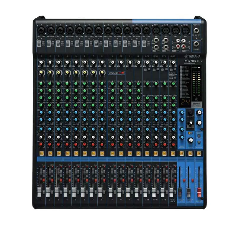 Bàn Mixer Yamaha MG20XU, 20 Kênh, Analog