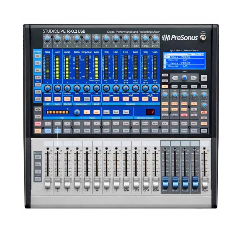 Bàn Mixer PreSonus StudioLive Classic 16.0.2 USB Digital Console, 16 Kênh, 12 XMAX Class A Preamps
