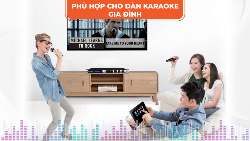 Ứng dụng vang số JBL KX180A Ứng dụng vang số JBL KX180A