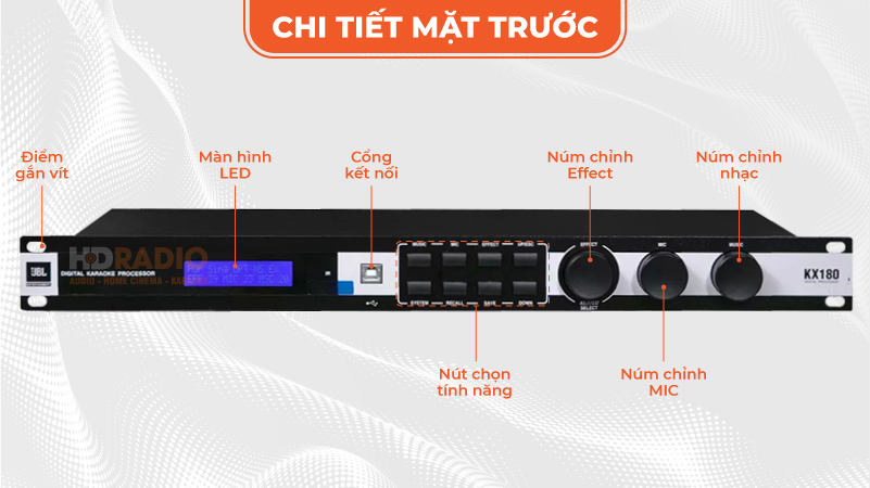 vang số jbl kx180a vang số jbl kx180a