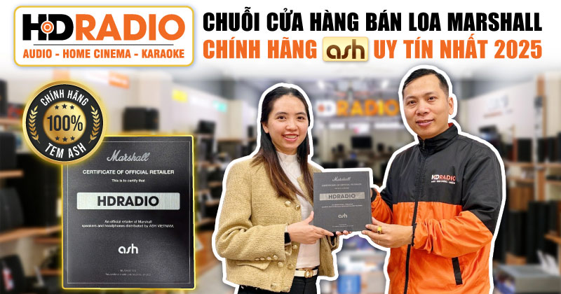 HDRadio Là Chuỗi Cửa Hàng Bán Marshall Uy Tín Nhất Hiện Nay!