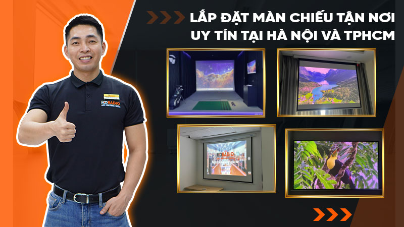 Lắp đặt màn chiếu tận nơi uy tín tại Hà Nội và TPHCM Lắp đặt màn chiếu tận nơi uy tín tại Hà Nội và TPHCM